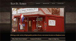 Desktop Screenshot of hinghammainstreetmarket.com